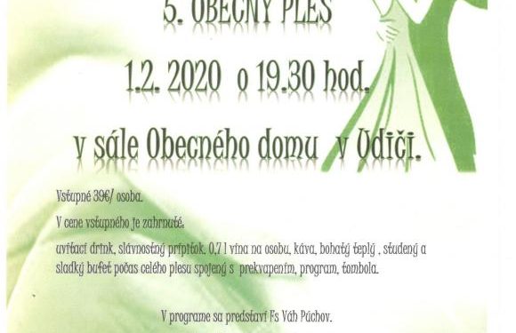 Ples v obci Udiča