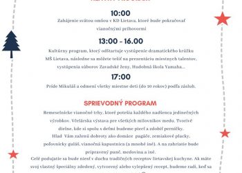 Podujatie “Naše spoločné Vianoce” v obci Lietava