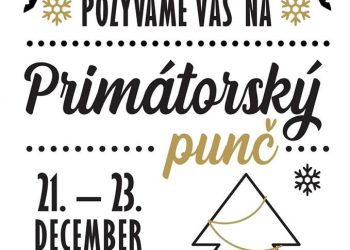 Primátorský punč v Žiline
