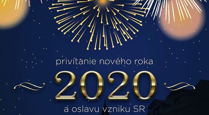 Privítanie nového roka 2020 v Kysuckom Novom Meste