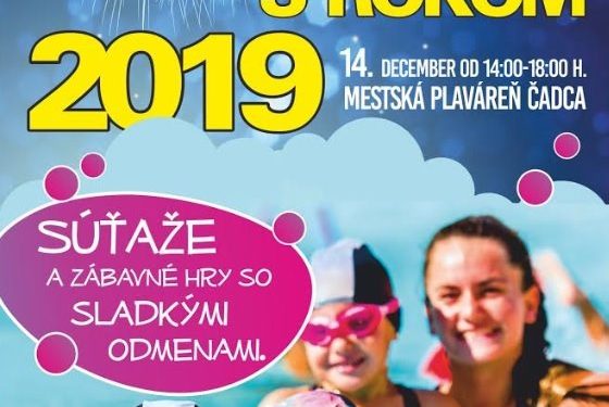 Rozlúčka s rokom 2019 na plavárni v Čadci