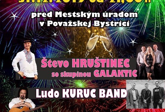 Silvester 2019 v Považskej Bystrici