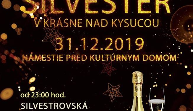 Silvester a novoročné oslavy v Krásne nad Kysucou