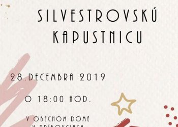 Silvestrovská kapustnica v obci Príbovce