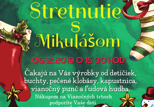Stretnutie s Mikulášom v obci Fačkov