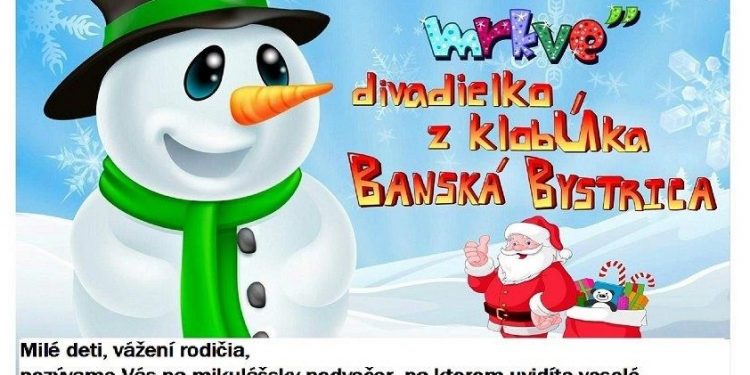 Stretnutie s Mikulášom v obci Rudinská