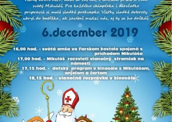 Stretnutie s Mikulášom v obci Stráňavy