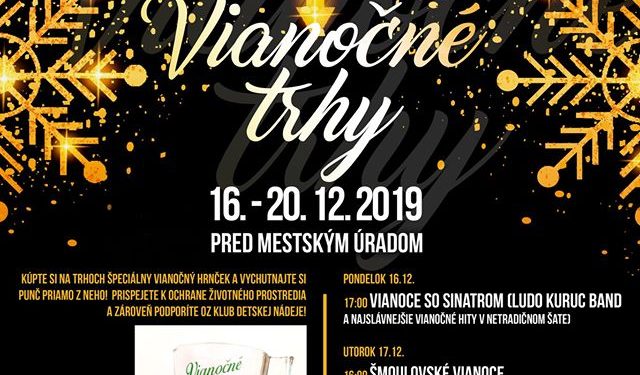 Vianočné trhy v Považskej Bystrici