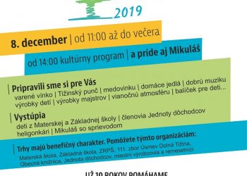 Vianočné trhy v obci Dolná Tižina
