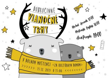 Vianočné trhy v obci Dolný Moštenec