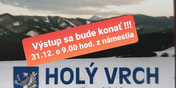 Výstup na Holý vrch z obce Domaniža