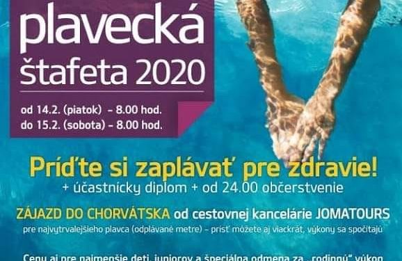 24 hodinová plavecká štafeta v Čadci