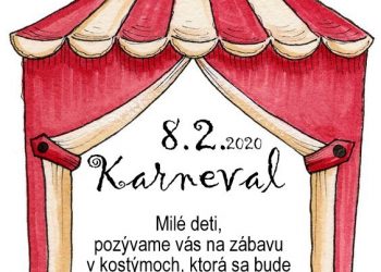 Karneval v obci Vrchteplá