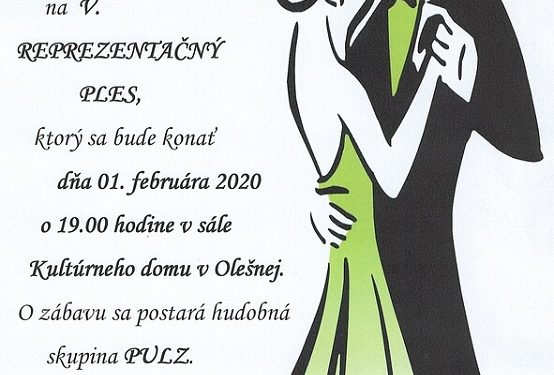 Ples v obci Olešná
