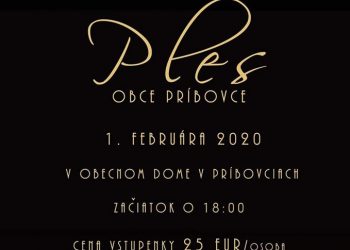 Ples v obci Príbovce