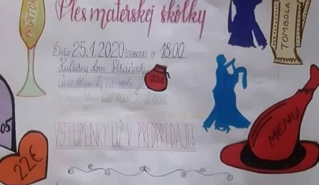 Ples v obci Stráňavy