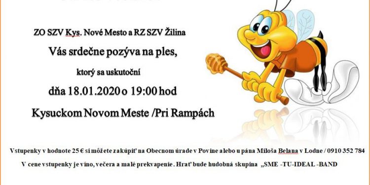 Ples včelárov v Kysuckom Novom Meste