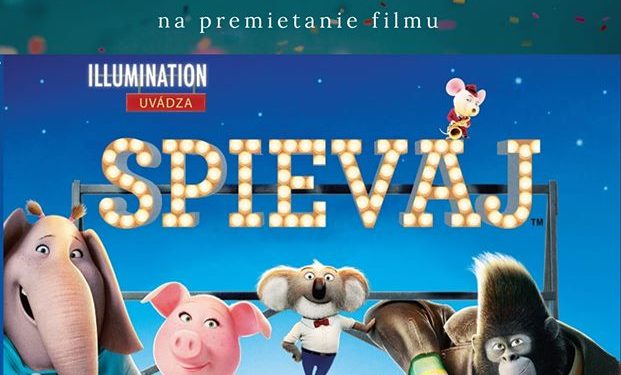 Premietanie filmu Spievaj v obci Višňové