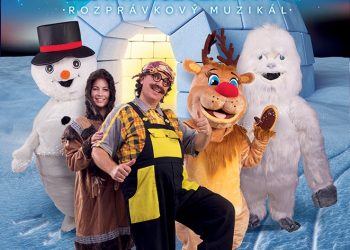 Rozprávkový muzikál Cesta na Severný pól v Považskej Bystrici
