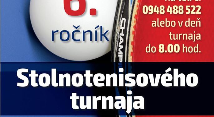 Stolnotenisový turnaj v obci Štiavnik