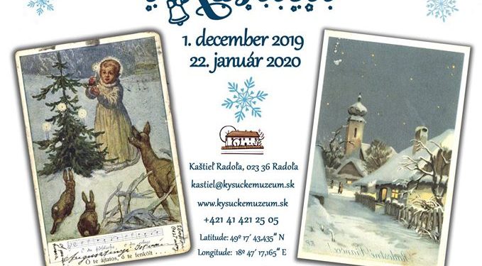 Výstava Vianoce v kaštieli v obci Radoľa