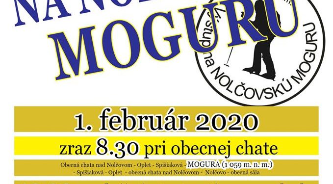 Výstup na Nolčovskú Moguru z obce Nolčovo