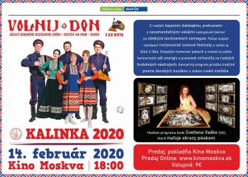 Koncertný program “Kalinka 2020 Volnij Don” v Martine