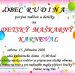 Detský karneval v obci Rudina
