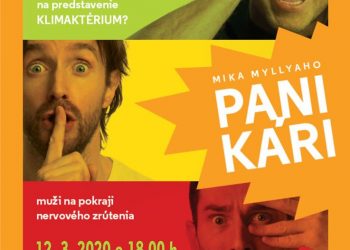 Divadelné predstavenie Panikári v Považskej Bystrici