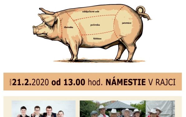 Fašiangová zabíjačka v Rajci