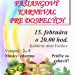 Fašiangový karneval pre dospelých v obci Fačkov