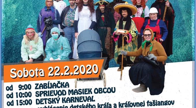 Fašiangy v obci Bitarová