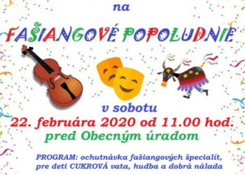 Fašiangy v obci Dolný Kalník