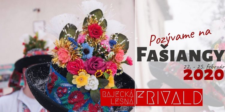 Fašiangy v obci Rajecká Lesná