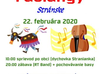 Fašiangy v obci Stránske