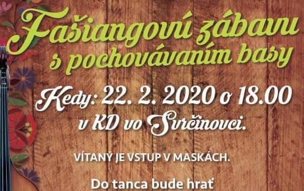 Fašiangy v obci Svrčinovec