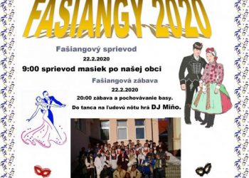 Fašiangy v obci Zbyňov
