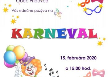 Karneval v obci Príbovce