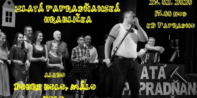 Podujatie “Zlatá papradňanská hrablička “v obci Papradno