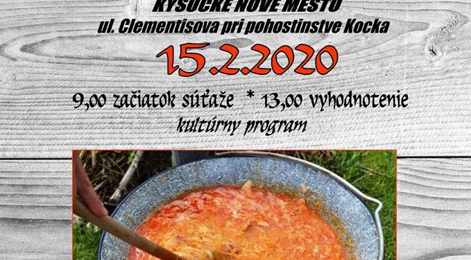 Súťaž vo varení Fašiangovej kapustnice v Kysuckom Novom Meste