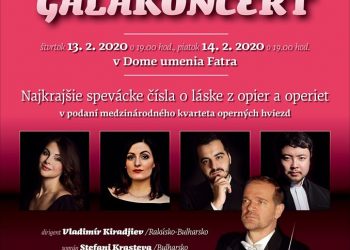 Valentínsky spevácky galakoncert v Žiline