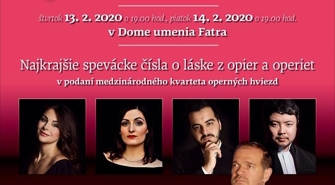 Valentínsky spevácky galakoncert v Žiline