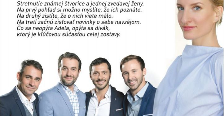 Zábavná talkshow “Štyria chlapi a Adela” v Považskej Bystrici