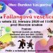 Fašiangy v obci Ďurďové