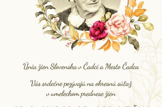 Súťaž v umeleckom prednese žien “Vansovej Lomnička” v Čadci