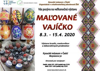Veľkonočná výstava Maľované vajíčko v Čadci