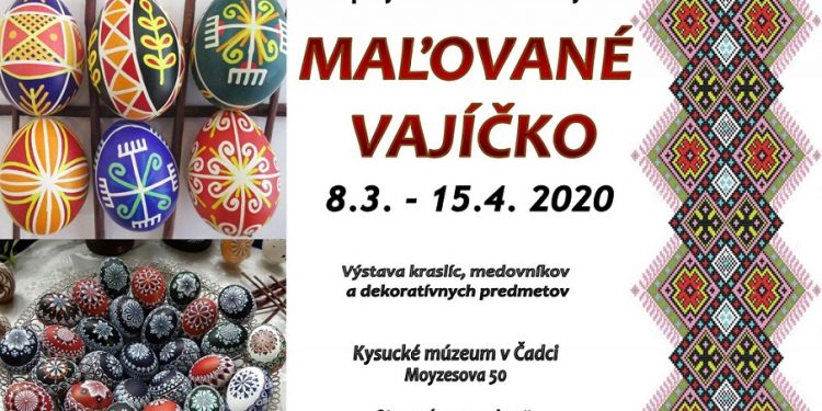 Veľkonočná výstava Maľované vajíčko v Čadci