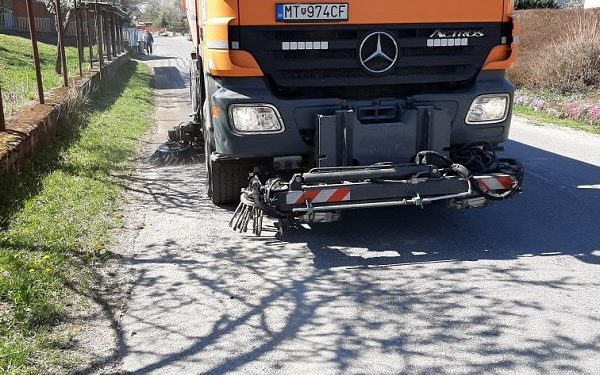 Jarné upratovanie na cestách v Žilinskom kraji