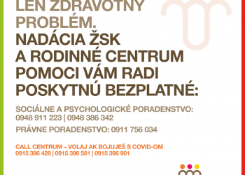 Žilinský samosprávny kraj rozširuje infolinky o špecializované poradenstvo