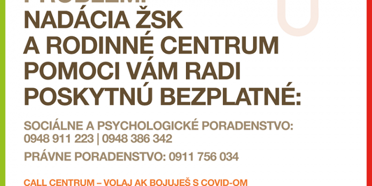 Žilinský samosprávny kraj rozširuje infolinky o špecializované poradenstvo